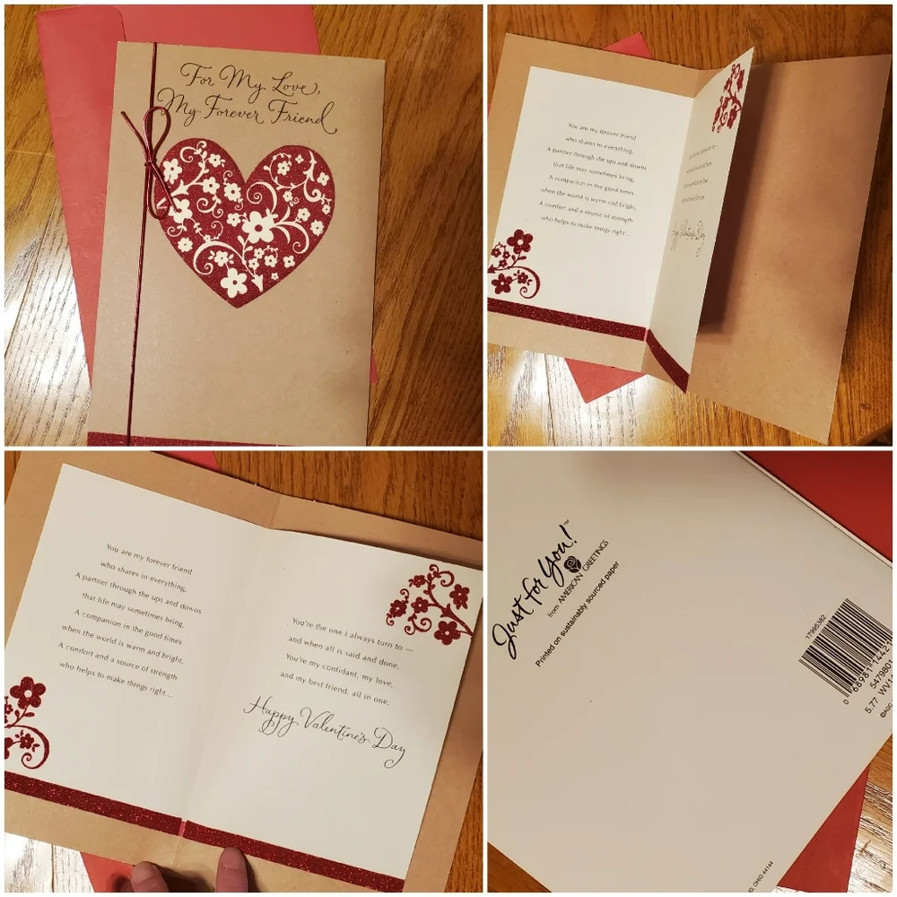 Greeting Cards Valentine Birthday Baby Mother's & Father's Day